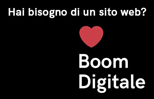 Boom Digitale Web Agency - Sponsor Porta Portese Attiva - Trastevere - Roma