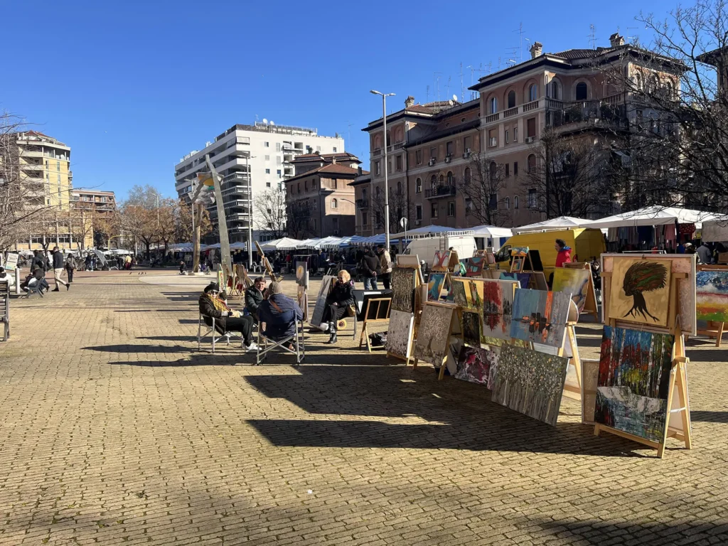 Domenica a Porta Portese mostra di pittura #PortaPorteseAttiva