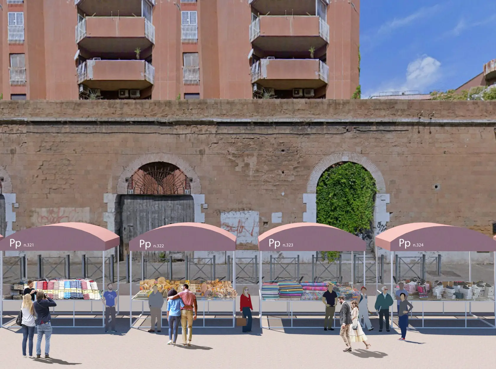 Rinnovo totale per il Mercato di Porta Portese
