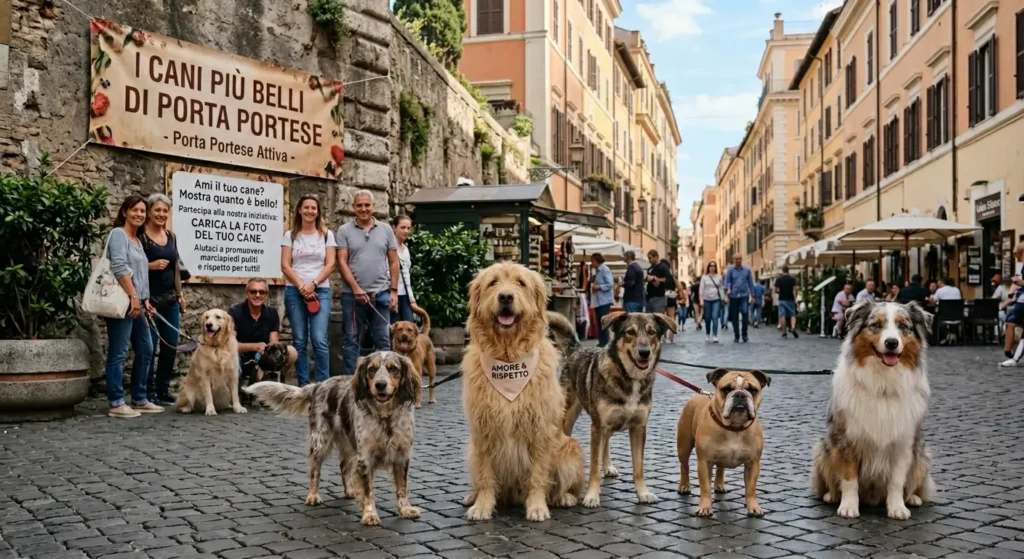 I cani più belli, simpatici e rispettosi di Porta Portese - Trastevere - Roma