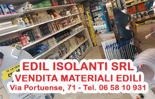 Edil Isolanti Srl - Vendita materiali edili - Ritiro Calcinacci, Via Portuense, 71 - Tel. 065810931