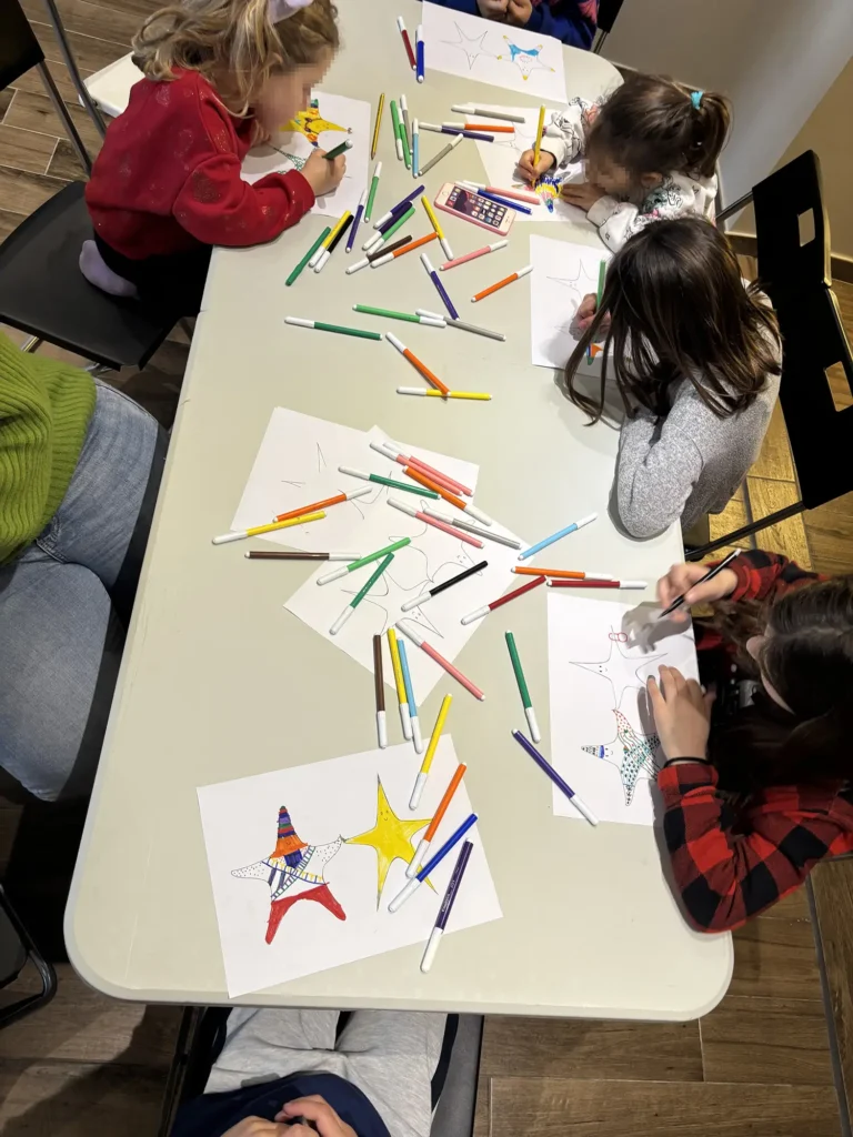 Merenda coi Libri - Presentazione e laboratorio creativo - ingresso gratuito - A cader le stelle - Testo di Vanessa Policicchio Rizzoli - Illustrazioni di Diana Del Grande. GAJUM Campo delle arti Porta Portese, Trastevere, Roma