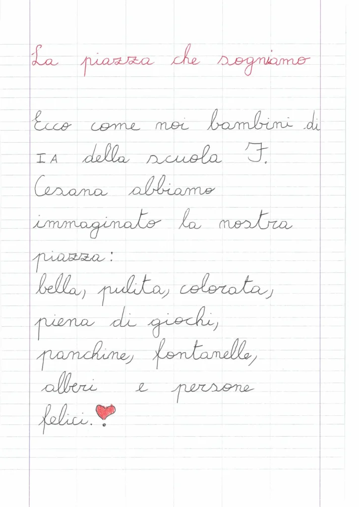 Disegni bimbi classe 1A - Istituto Comprensivo "Via Fabiola" Plesso Franco Cesana - Porta Portese - Trastevere - Roma