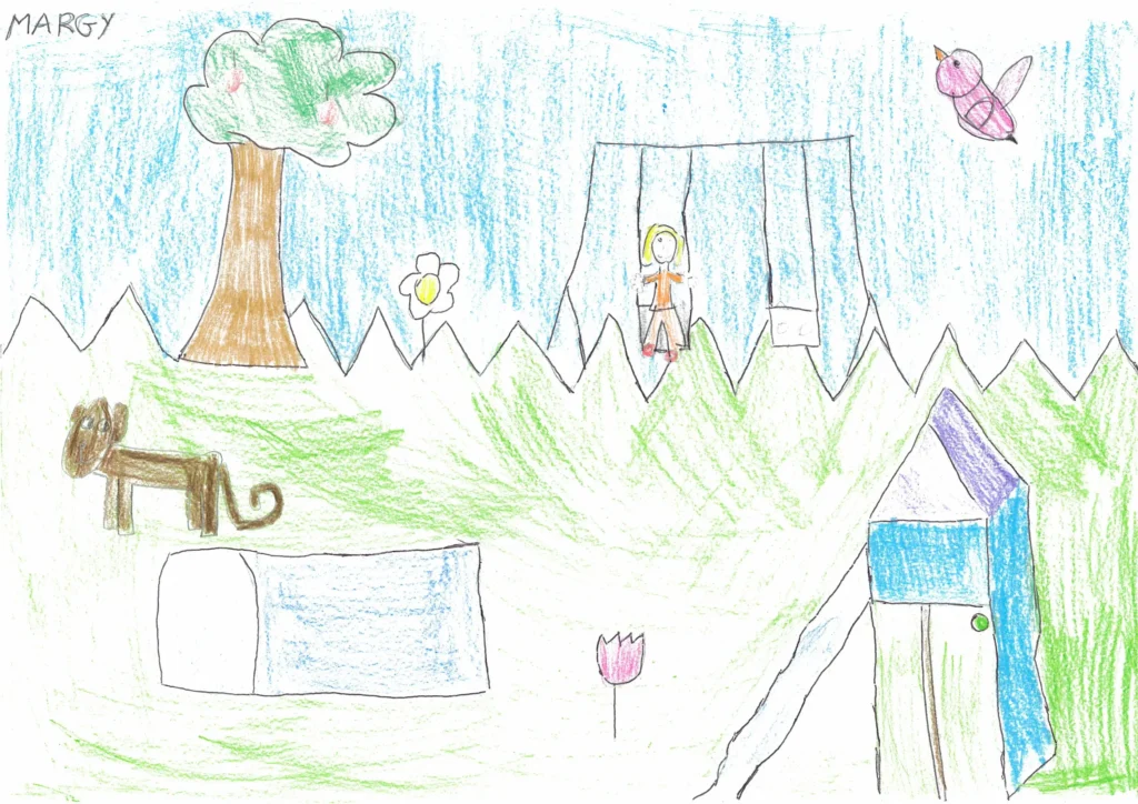 Disegni bimbi classe 1A - Istituto Comprensivo "Via Fabiola" Plesso Franco Cesana - Porta Portese - Trastevere - Roma