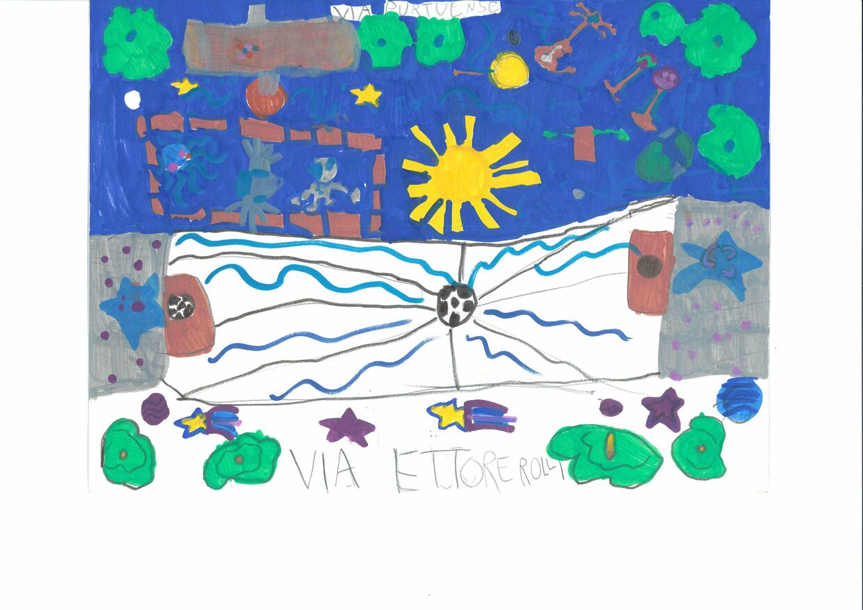 Disegni bimbi classe 1B - Istituto Comprensivo "Via Fabiola" Plesso Franco Cesana - Porta Portese - Trastevere - Roma