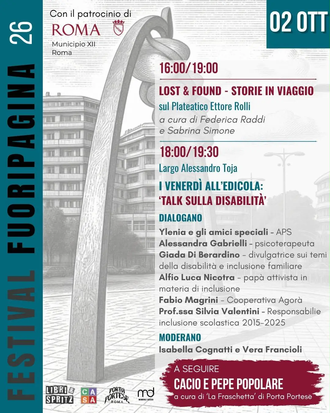 Festival Fuoripagina - Lost & Found - Storie in Viaggio - Porta Portese - Roma